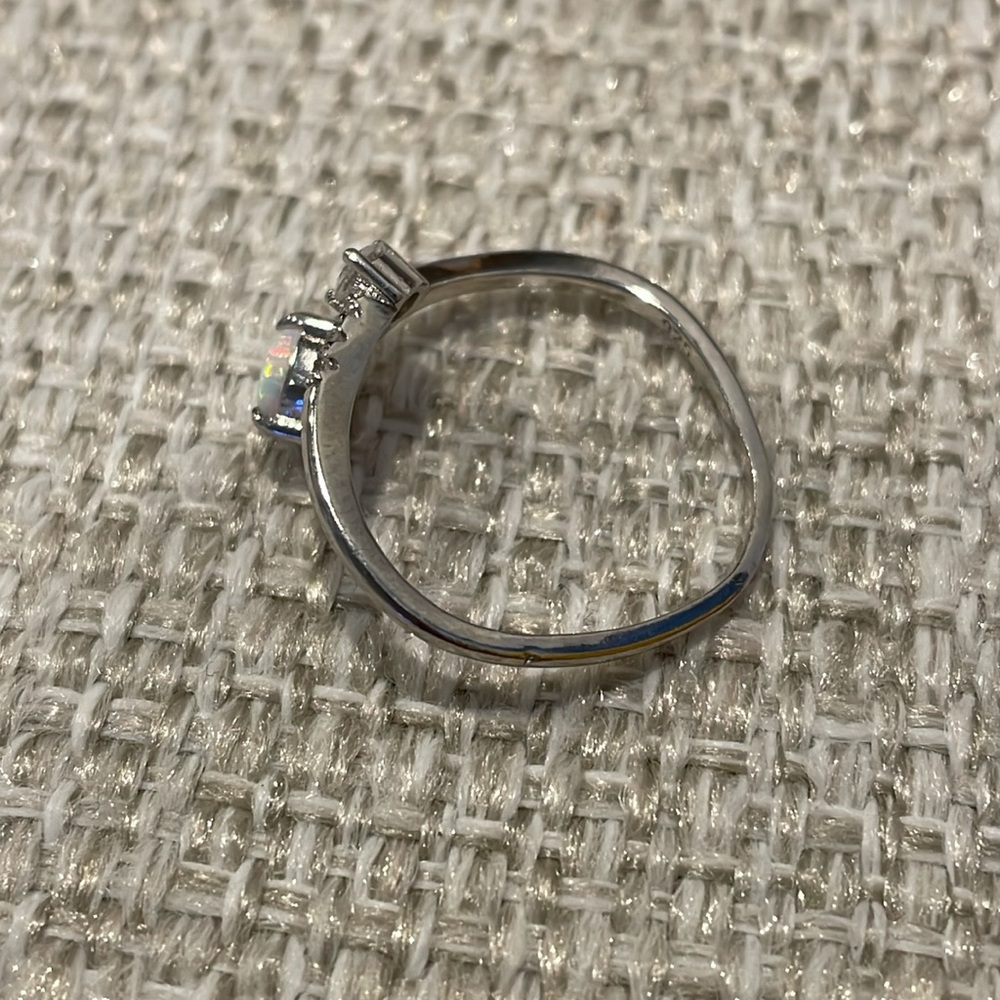 Opal sterling ring - Picture 3 of 5